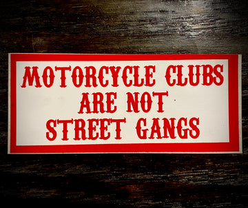 Motorcycle clubs sticker #90