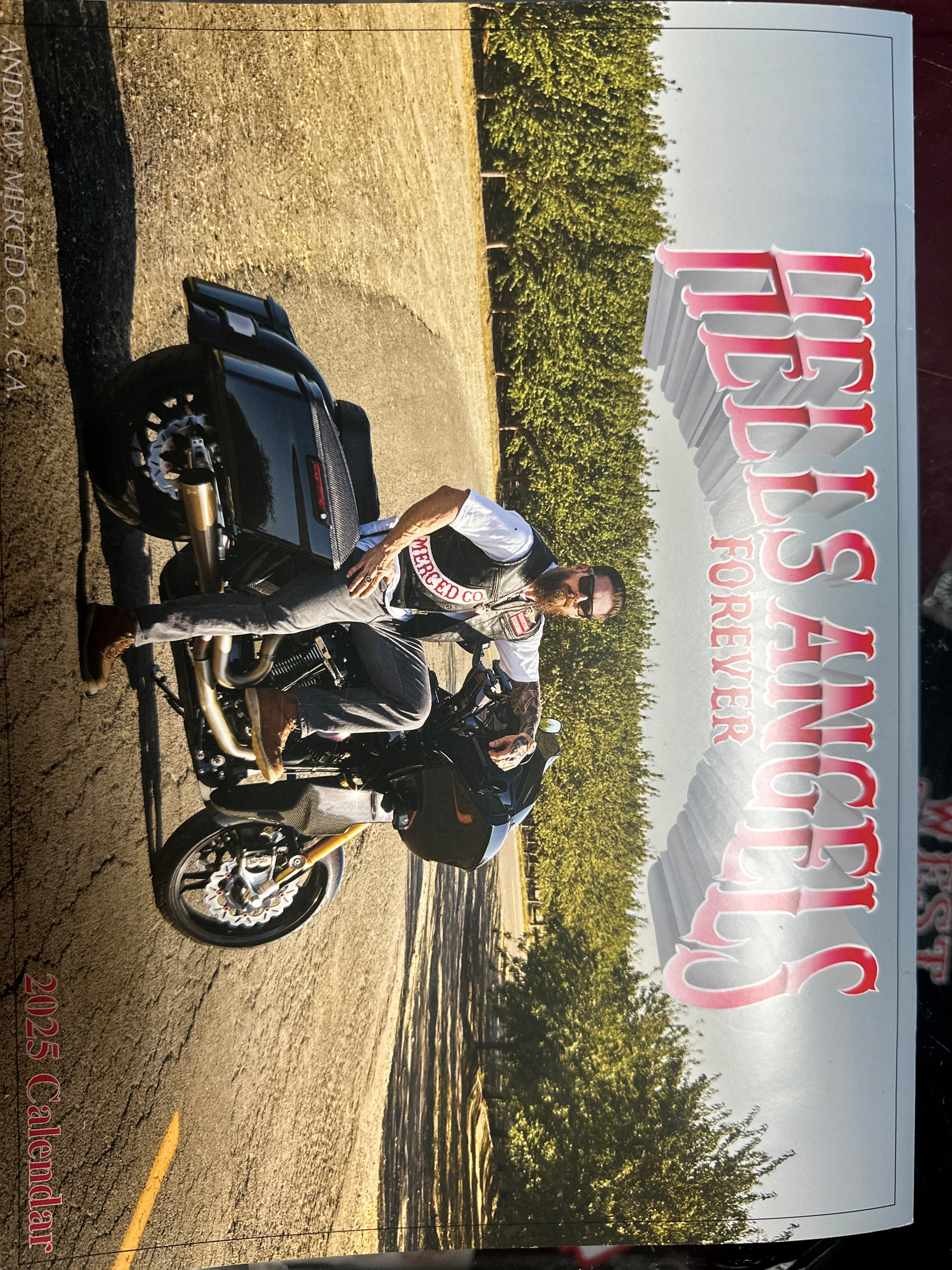HELLS ANGELS CALENDAR 25 – RSIDE 81 Support Gear