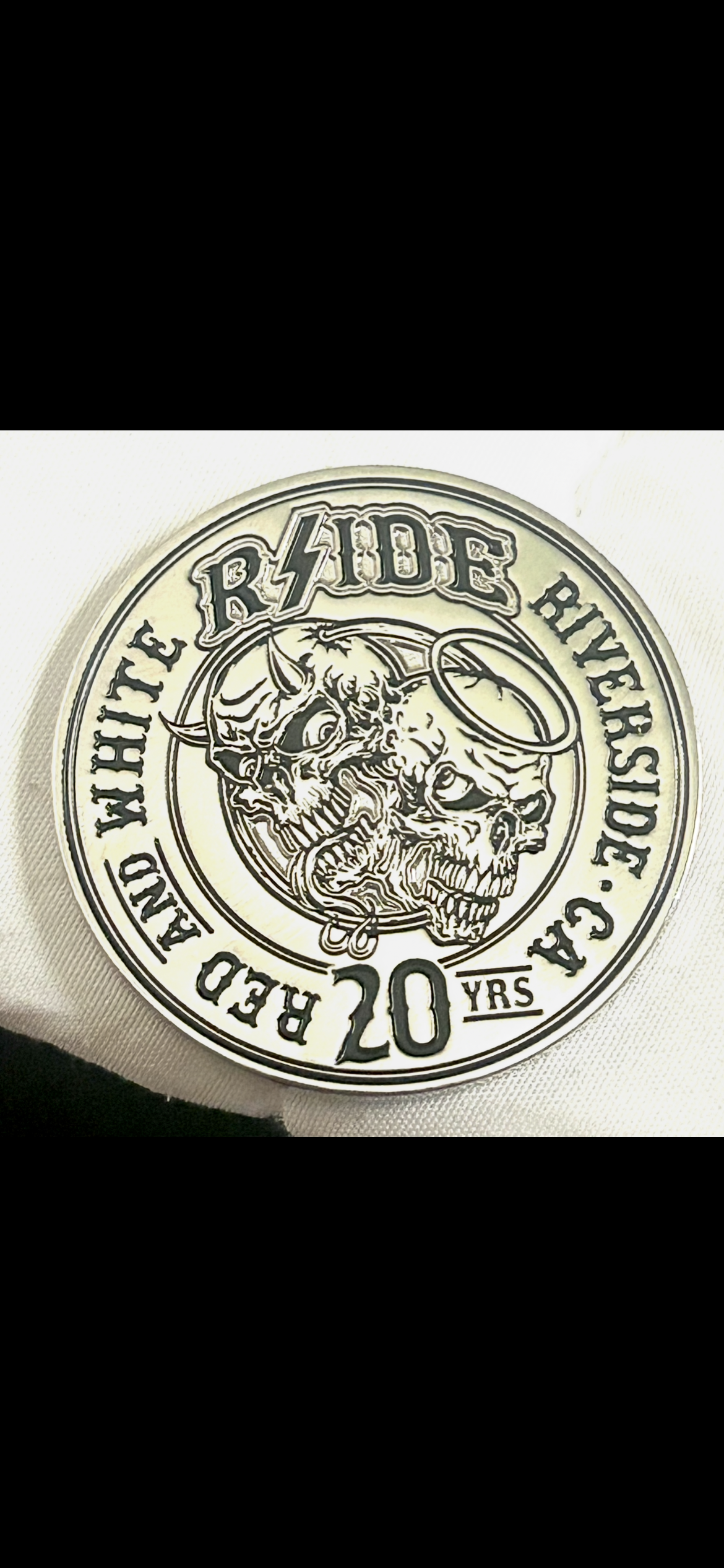 20 yr commemorative coin – RSIDE 81 Support Gear