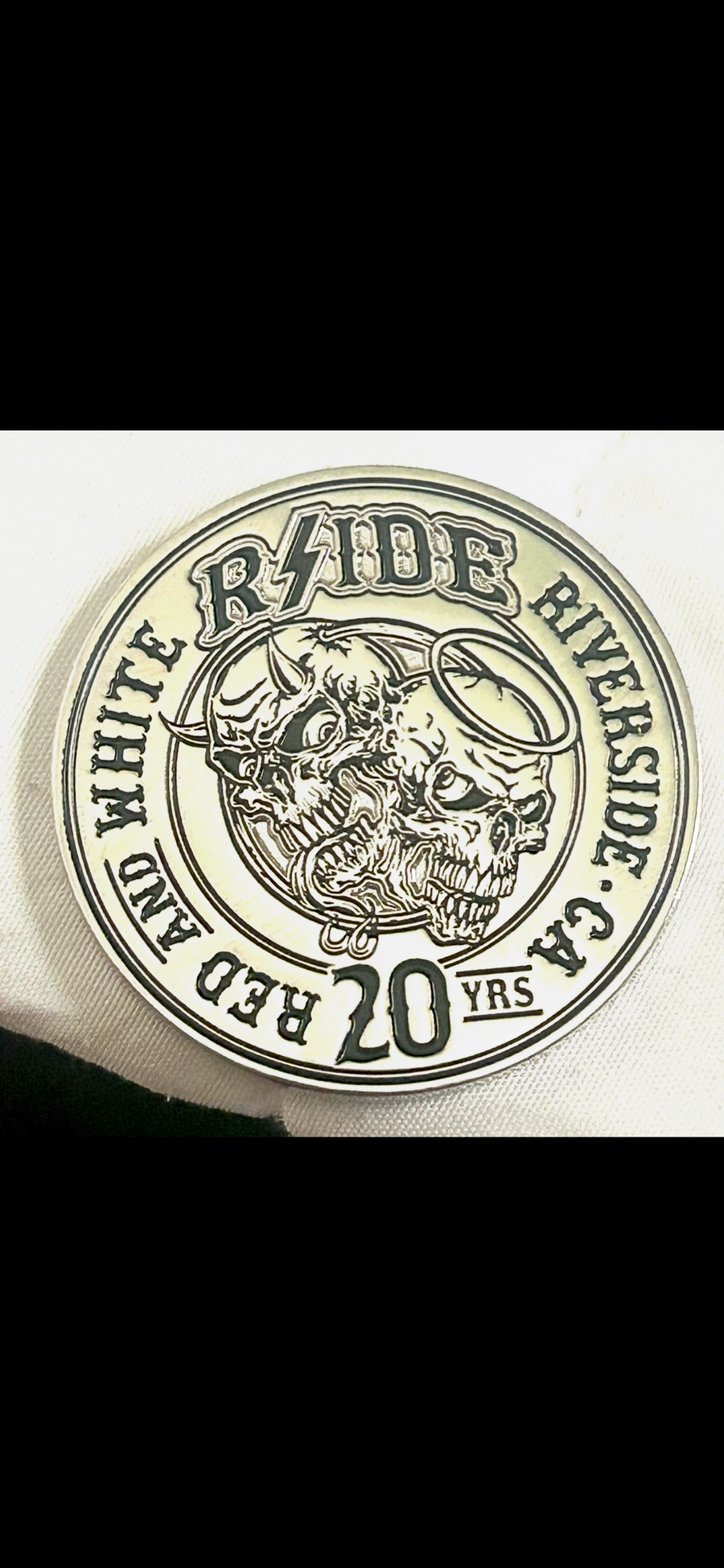 20 yr commemorative coin – RSIDE 81 Support Gear