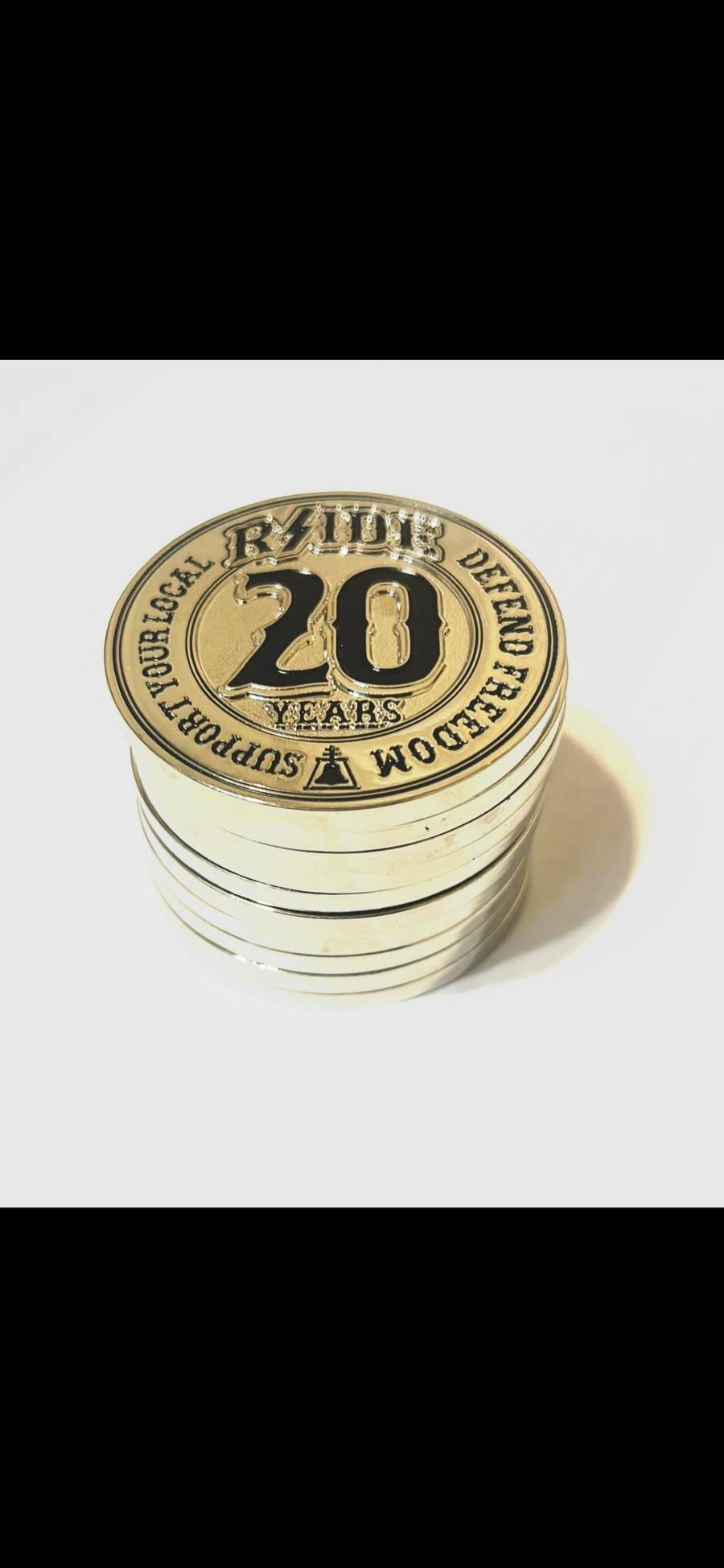 20 yr commemorative coin – RSIDE 81 Support Gear