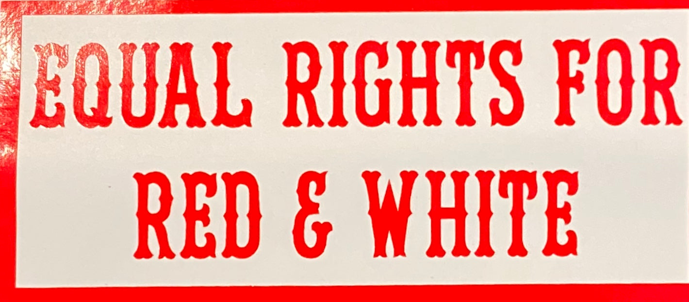 Equal rights sticker – RSIDE 81 Support Gear