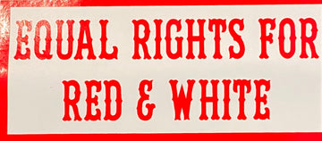 Equal rights sticker