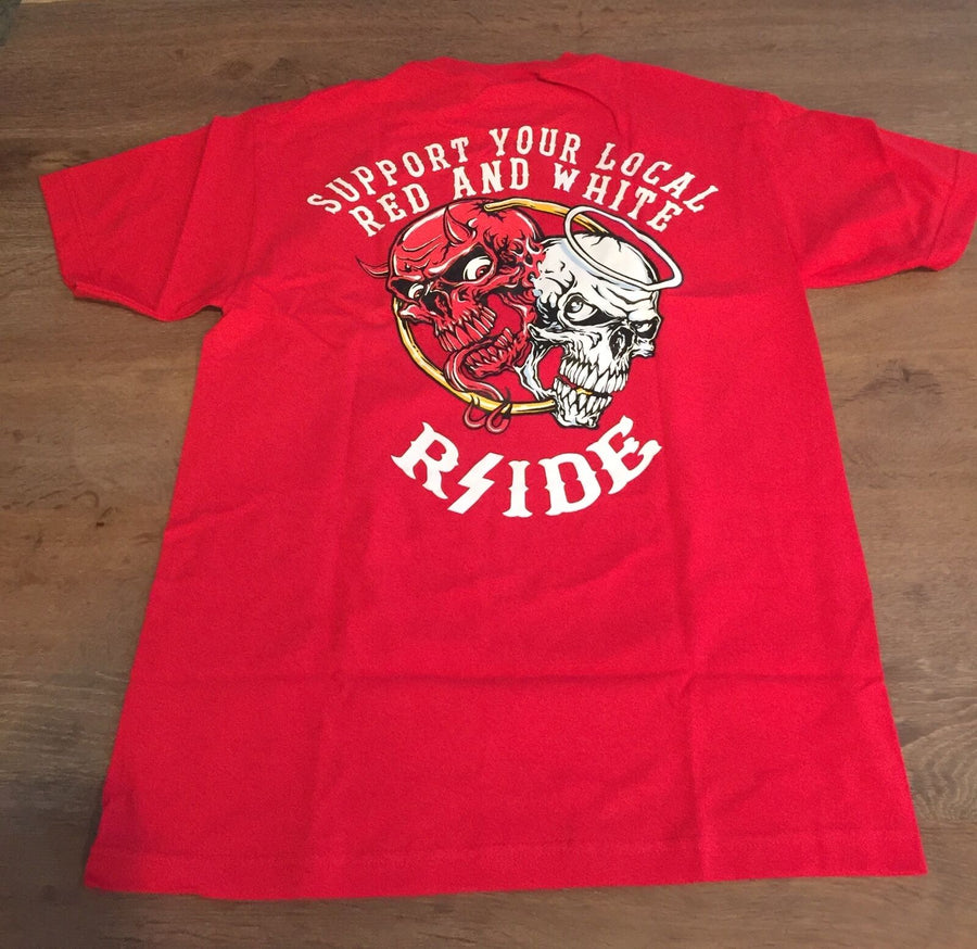 Hells Angels Rside HEAVEN N HELL support T-SHIRT  NEW NEW NEW