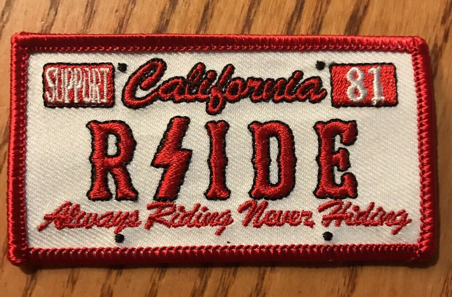 Hells Angels RSIDE - RSIDE “License Plate” Support Patch