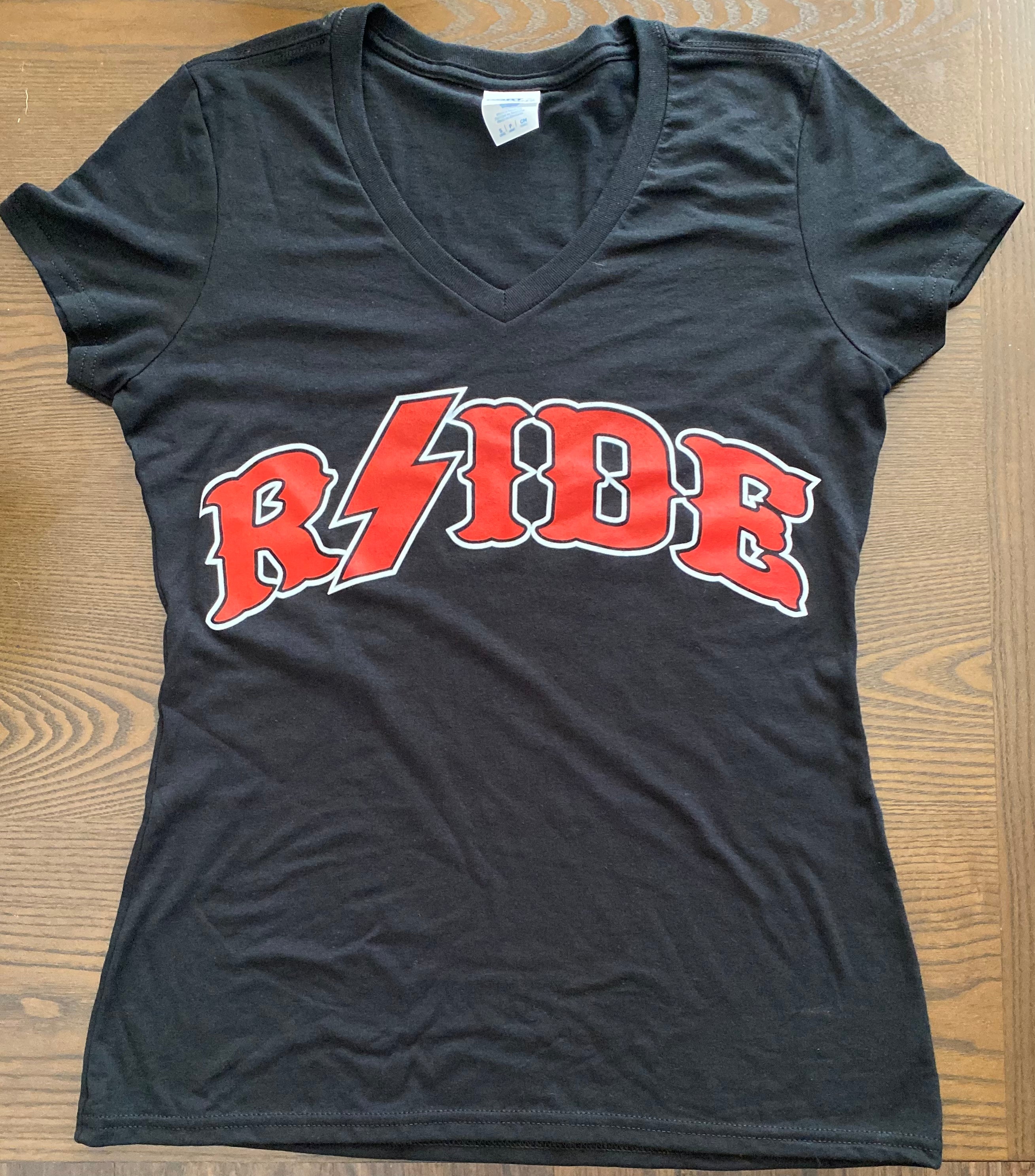Woman’s black v neck RSIDE – RSIDE 81 Support Gear