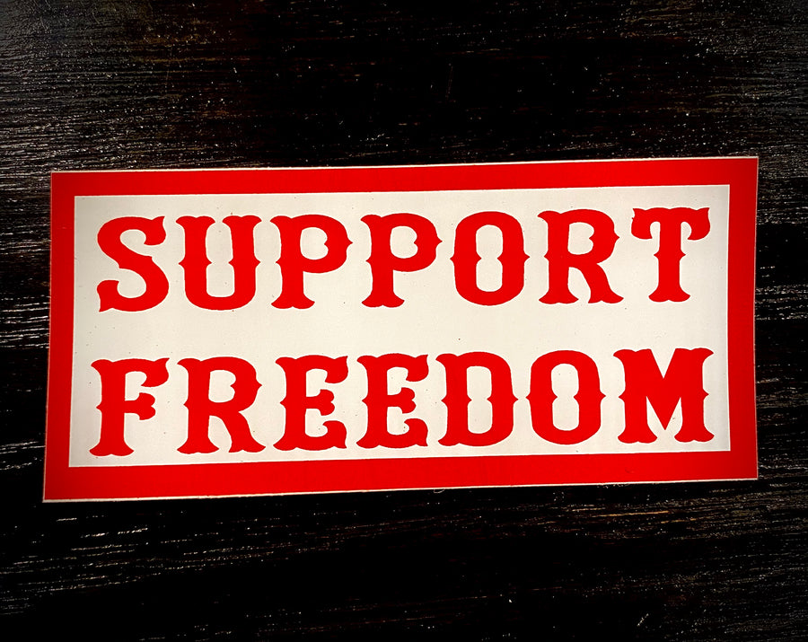 Support freedom sticker #13