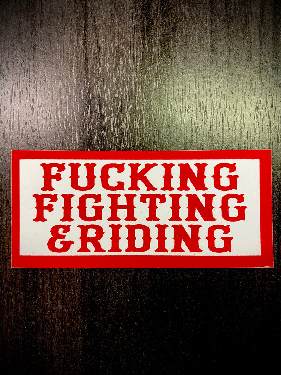 Fucking fighting sticker #132