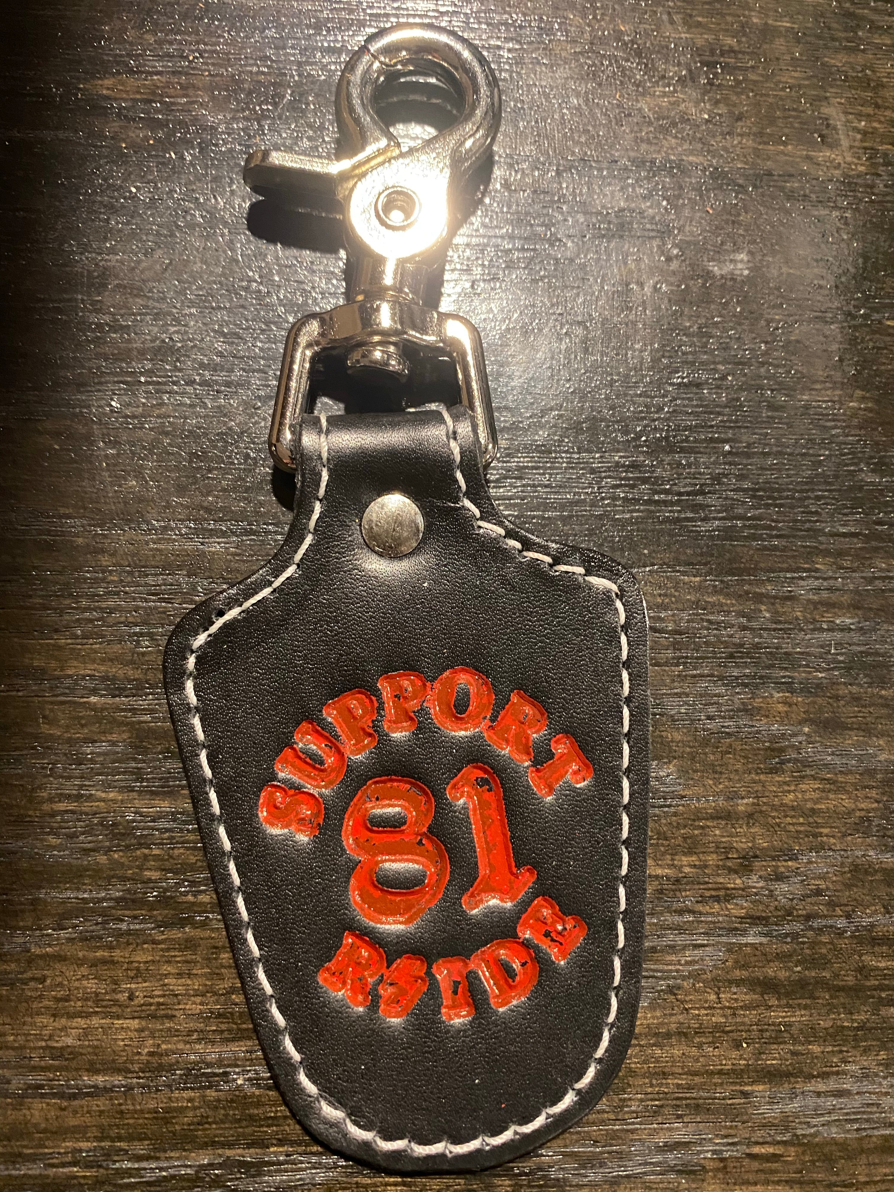 Leather key fob cover – RSIDE 81 Support Gear