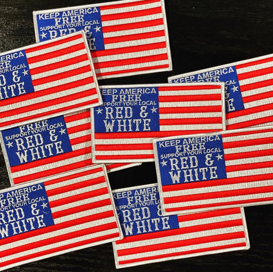 American flag patch