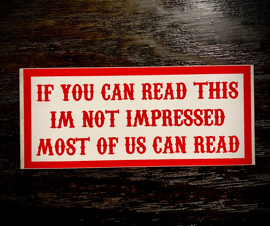 If you can read this sticker #72